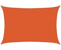 Burė nuo saulės, oranžinės spalvos, 4x6m, HDPE, 160g/m²