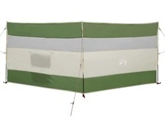 Camping Windbreak Žalias 340x130 cm Atsparus vandeniui