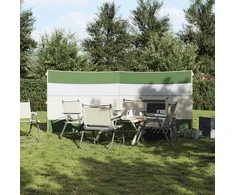 Camping Windbreak Žalias 340x130 cm Atsparus vandeniui