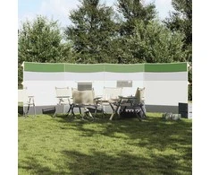 Camping Windbreak Žalias 510x153 cm Atsparus vandeniui