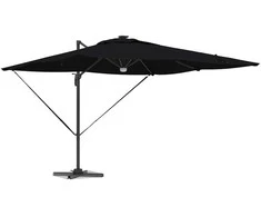 Roma Parasol Juoda 286 x 284 x 270 cm Aliuminis ir poliesteris