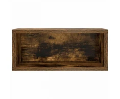 CD saugojimo stovas 2 vnt. Dūminio ąžuolo 40 x 17 x 17 cm