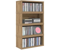 CD saugojimo stovas 4 vnt. Artisano ąžuolo 40 x 17 x 17 cm