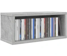 CD saugojimo stovas Betono pilka 40 x 17 x 17 cm