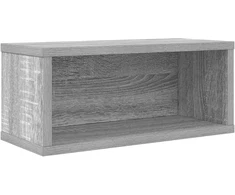 CD saugojimo stovas Pilka Sonoma 40 x 17 x 17 cm