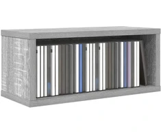 CD saugojimo stovas Pilka Sonoma 40 x 17 x 17 cm
