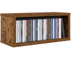 CD saugojimo stovas Ąžuolo mediena 40 x 17 x 17 cm