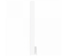 CD spinta 2 vnt. Balta 33 x 23,5 x 175 cm Apdirbta mediena