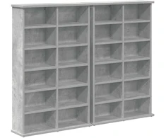 CD spinta 2 vnt. Betono pilka 60 x 17 x 92 cm Apdirbta mediena