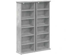 CD spinta 2 vnt. Betono pilka 60 x 17 x 92 cm Apdirbta mediena