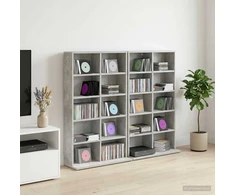 CD spinta 2 vnt. Betono pilka 65 x 23,5 x 97,5 cm