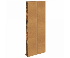 CD spinta 2 vnt. Dūminio ąžuolo 33 x 23,5 x 175 cm