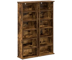 CD spinta 2 vnt. Dūminio ąžuolo 60 x 17 x 92 cm