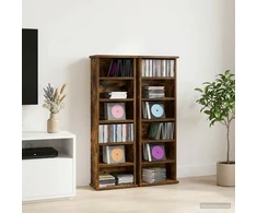 CD spinta 2 vnt. Dūminio ąžuolo 60 x 17 x 92 cm