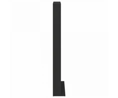 CD spinta 2 vnt. Juodojo ąžuolo 33 x 23,5 x 175 cm