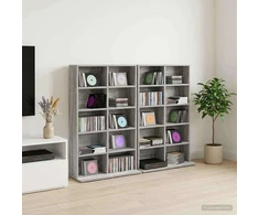 CD spinta 2 vnt. Pilka Sonoma 65 x 23,5 x 97,5 cm