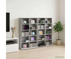 CD spinta 2 vnt. Pilka Sonoma 65 x 23,5 x 97,5 cm