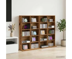 CD spinta 2 vnt. Sendintos medienos 65 x 23,5 x 97,5 cm