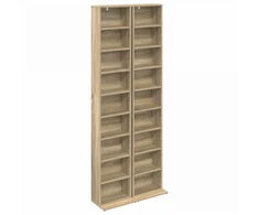 CD spinta 2 vnt. Sonoma ąžuolas 33 x 23,5 x 175 cm