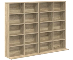 CD spinta 2 vnt. Sonoma ąžuolas 65 x 23,5 x 97,5 cm