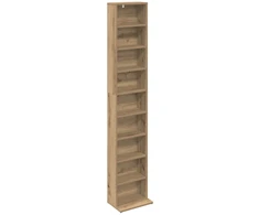 CD spinta Artisano ąžuolo 33 x 23,5 x 175 cm Apdirbta mediena