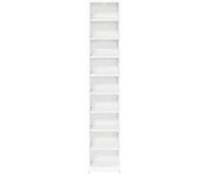 CD spinta Balta 33 x 23,5 x 175 cm Apdirbta mediena