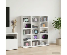 CD spinta Balta 96 x 23,5 x 97,5 cm Apdirbta mediena