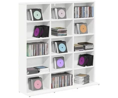 CD spinta Balta 96 x 23,5 x 97,5 cm Apdirbta mediena