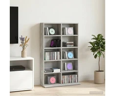 CD spinta Betono pilka 65 x 23,5 x 97,5 cm Apdirbta mediena