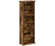 CD spinta Dūminio ąžuolo 60 x 17 x 92 cm Apdirbta mediena