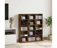 CD spinta Dūminio ąžuolo 96 x 23,5 x 97,5 cm Apdirbta mediena