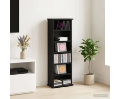 CD spinta Juodojo ąžuolo 60 x 17 x 92 cm Apdirbta mediena