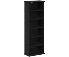 CD spinta Juodojo ąžuolo 60 x 17 x 92 cm Apdirbta mediena