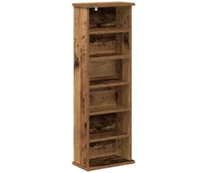 CD spinta Ąžuolo mediena 60 x 17 x 92 cm Apdirbta mediena