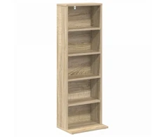 CD spinta Sonoma ąžuolas 33 x 23,5 x 97,5 cm Apdirbta mediena