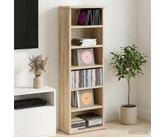 CD spinta Sonoma ąžuolas 60 x 17 x 92 cm Apdirbta mediena
