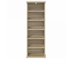 CD spinta Sonoma ąžuolas 60 x 17 x 92 cm Apdirbta mediena