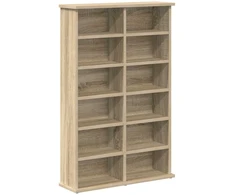 CD spinta Sonoma ąžuolas 60 x 17 x 92 cm Apdirbta mediena