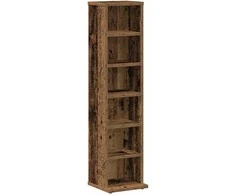 CD spintelė Old Wood 21x20x88 cm Engineered Wood