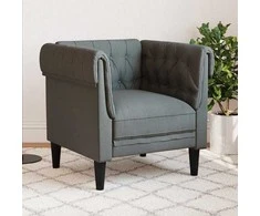 Sofa Tamsiai pilka 78,5 x 74,5 x 74,5 cm Poliesteris