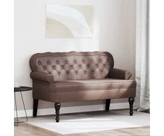 Česterfildo suolas Ruda 119,5 x 64,5 x 75 cm Dirbtinė oda