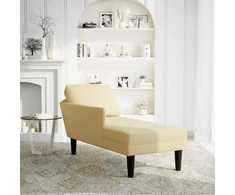 Sofa Chaise Lounge su pagalve pilkai žalia velveto audinys
