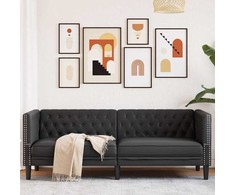 Sofa Juoda 194 x 74,5 x 70,5 cm PVC