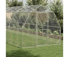 Chicken Run 2,5x10x2,25 m cinkuotas plienas