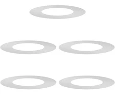 tinkamas plokštiems medžio žiedams 5 pcs Sidabro Ø40 / 70 cm