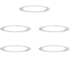 tinkamas plokštiems medžio žiedams 5 pcs Sidabro Ø90 / 120 cm