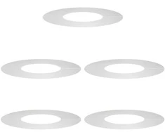 tinkamas plokštiems medžio žiedams 5 pcs Sidabro Ø30 / 60 cm