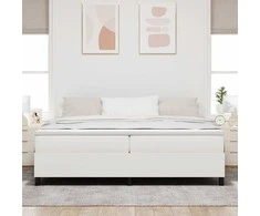 Platforminės lovos rėmas Kreminė 200 x 200 cm