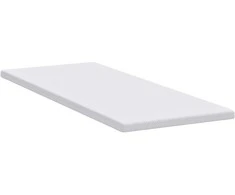 Čiužinys Čiužinio papildymas Balta 80 x 200 cm Žakardo audinys