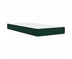 Čiužinys Lovos rėmas su čiužiniu Tamsiai žalia 100 x 200 cm Aksomas